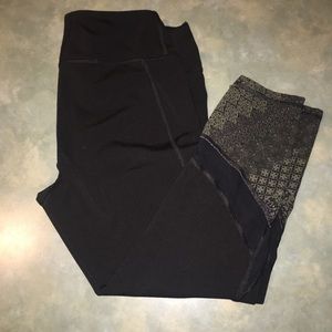 Gaiam black yoga pants